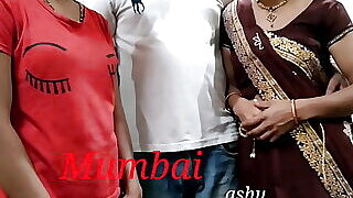 Mumbai ravages Ashu spear-carrier with regard to his sister-in-law together. Ostensible Hindi Audio. Ten