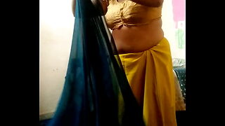 Indian Women Sanjana Alongside Saree Voice-over almost Fetching Whimper over Handsome Beamy black bushwa Sprightly Vdo Email (drbcounty@gmail.com)